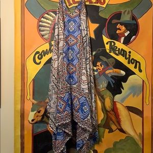 $20 Boho Aztec Print Tank Dress